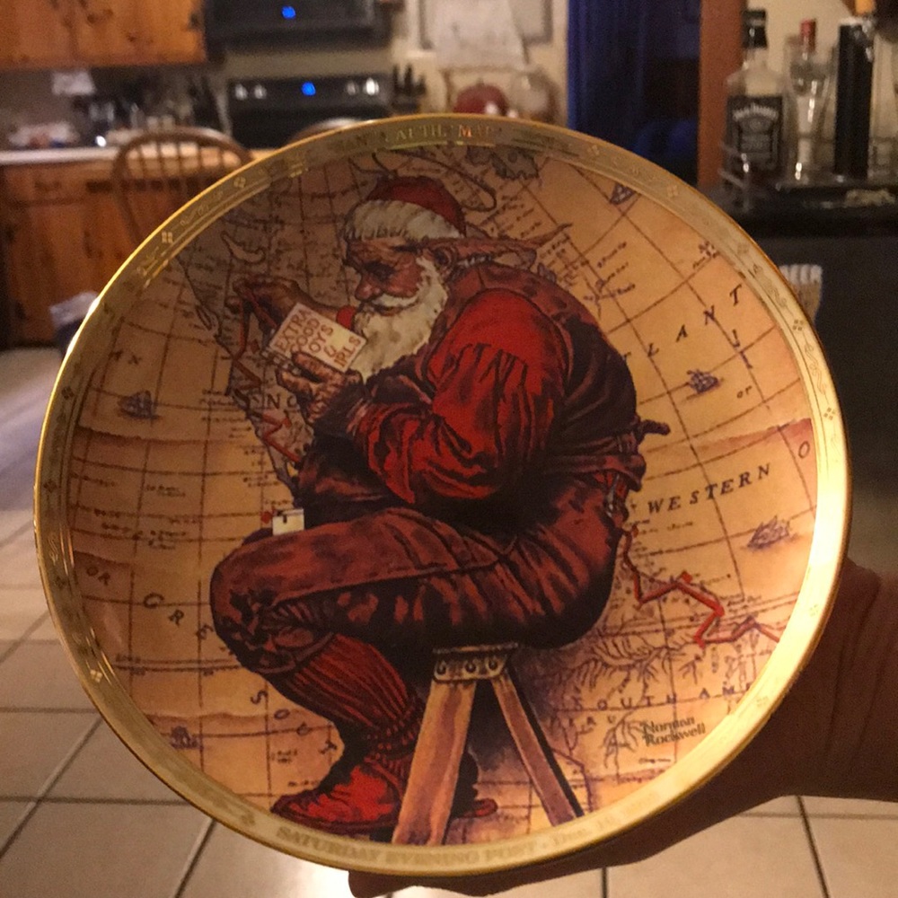 Norman Rockwell Plate